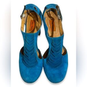 Miz Mooz Blue Women's Shoes